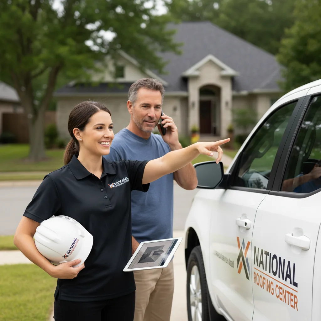 National Roofing Center customer support in Pemberton